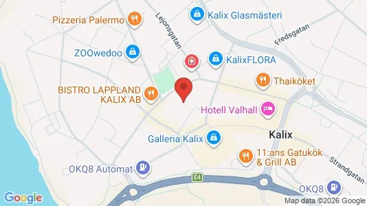 Apartments for rent i Kalix - kort over placeringen