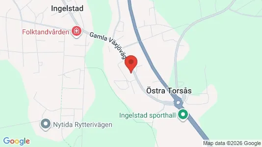 Apartments for rent i Växjö - kort over placeringen