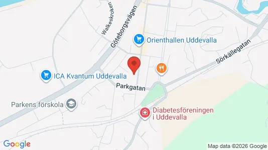 Apartments for rent i Uddevalla - kort over placeringen