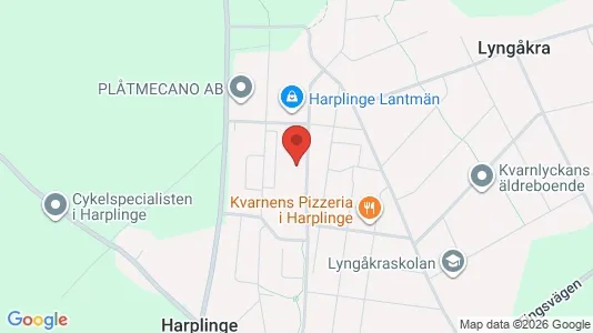 Apartments for rent i Halmstad - kort over placeringen