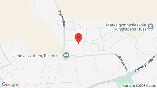Apartments for rent i Mark - kort over placeringen