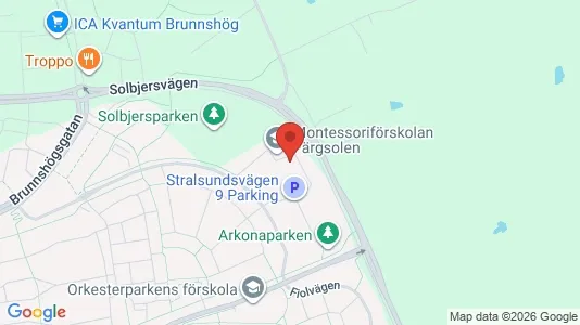 Apartments for rent i Lund - kort over placeringen