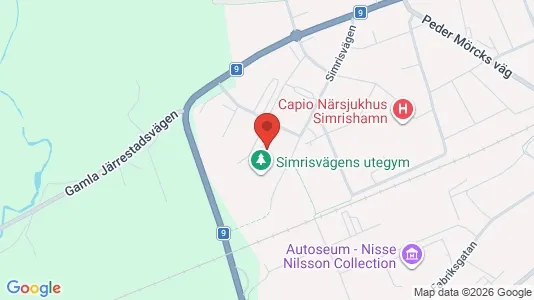Apartments for rent i Simrishamn - kort over placeringen