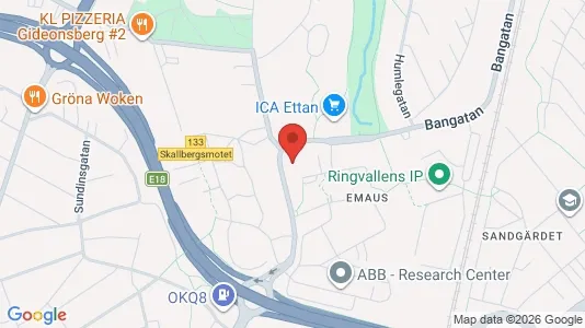 Apartments for rent i Västerås - kort over placeringen