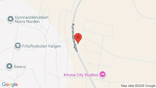 Apartments for rent i Kiruna - kort over placeringen