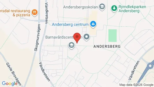 Apartments for rent i Gävle - kort over placeringen