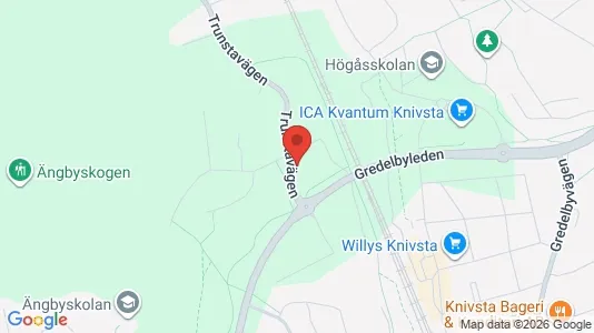 Apartments for rent i Knivsta - kort over placeringen