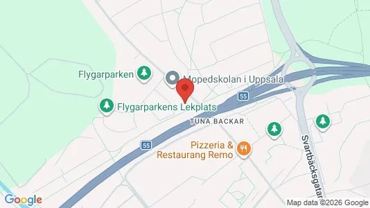 Apartments for rent i Uppsala - kort over placeringen