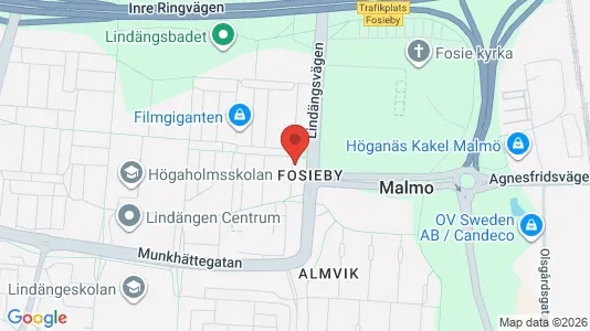 Apartments for rent i Fosie - kort over placeringen