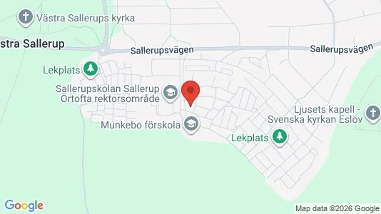 Apartments for rent i Eslöv - kort over placeringen