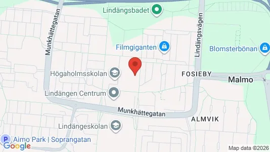 Apartments for rent i Fosie - kort over placeringen