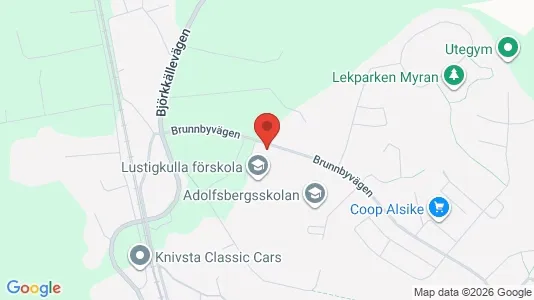 Apartments for rent i Knivsta - kort over placeringen