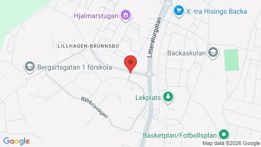 Apartments for rent i Norra hisingen - kort over placeringen