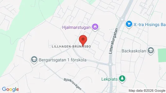 Apartments for rent i Norra hisingen - kort over placeringen
