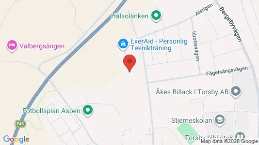 Apartments for rent i Torsby - kort over placeringen