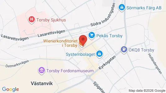 Apartments for rent i Torsby - kort over placeringen