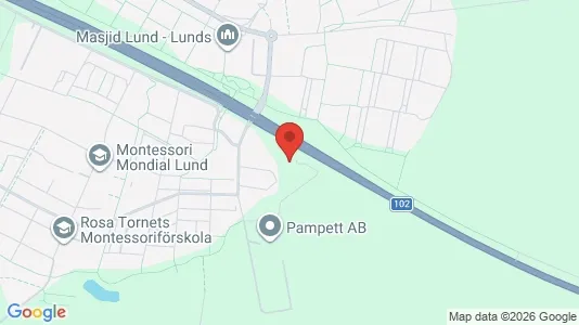 Apartments for rent i Lund - kort over placeringen