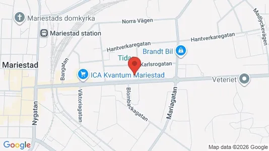 Apartments for rent i Mariestad - kort over placeringen