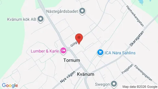 Apartments for rent i Vara - kort over placeringen