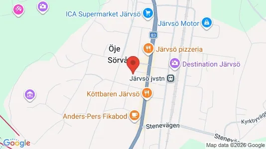 Apartments for rent i Ljusdal - kort over placeringen