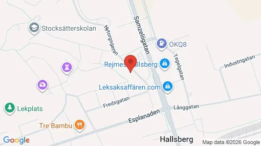 Apartments for rent i Hallsberg - kort over placeringen