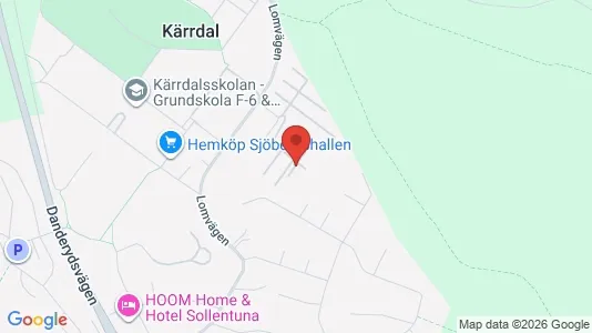 Apartments for rent i Sollentuna - kort over placeringen