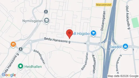Apartments for rent i Askim-Frölunda-Högsbo - kort over placeringen