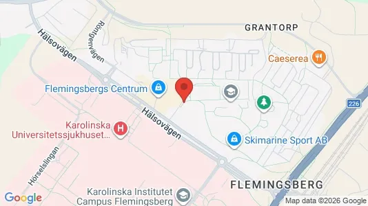 Apartments for rent i Huddinge - kort over placeringen