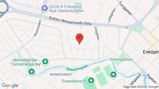 Apartments for rent i Enköping - kort over placeringen