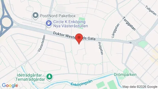 Apartments for rent i Enköping - kort over placeringen