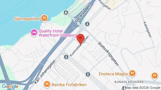 Apartments for rent i Majorna-Linné - kort over placeringen