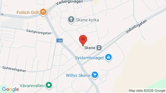 Apartments for rent i Mark - kort over placeringen