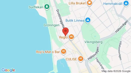 Apartments for rent i Helsingborg - kort over placeringen