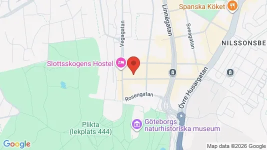 Apartments for rent i Gothenburg City Centre - kort over placeringen