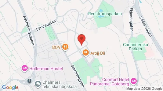 Apartments for rent i Johanneberg - kort over placeringen