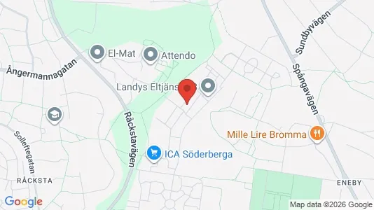 Apartments for rent i Stockholm West - kort over placeringen