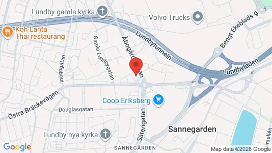 Apartments for rent i Västra hisingen - kort over placeringen