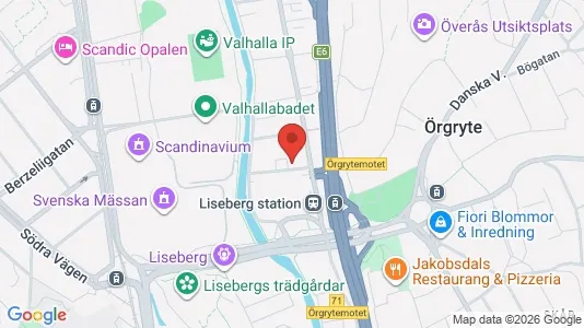 Apartments for rent i Örgryte-Härlanda - kort over placeringen