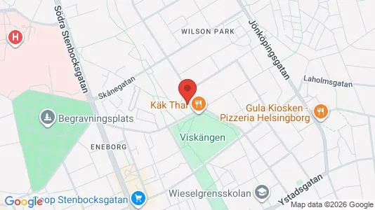 Apartments for rent i Helsingborg - kort over placeringen