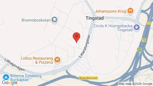 Apartments for rent i Norra hisingen - kort over placeringen
