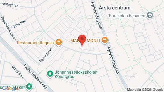 Apartments for rent i Uppsala - kort over placeringen