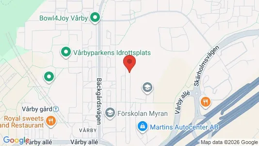 Apartments for rent i Huddinge - kort over placeringen