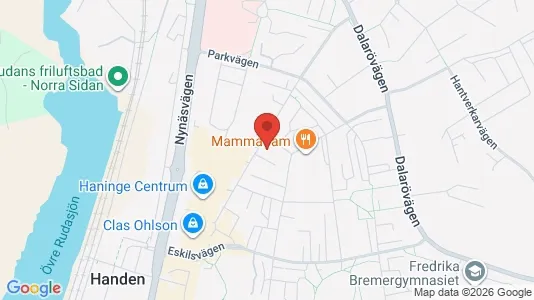 Apartments for rent i Haninge - kort over placeringen
