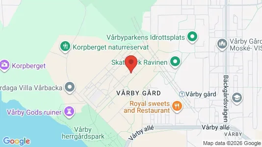 Apartments for rent i Huddinge - kort over placeringen