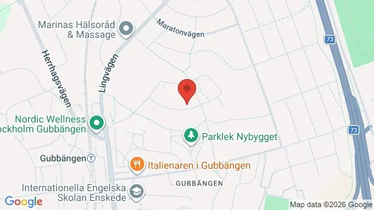 Apartments for rent i Stockholm South - kort over placeringen
