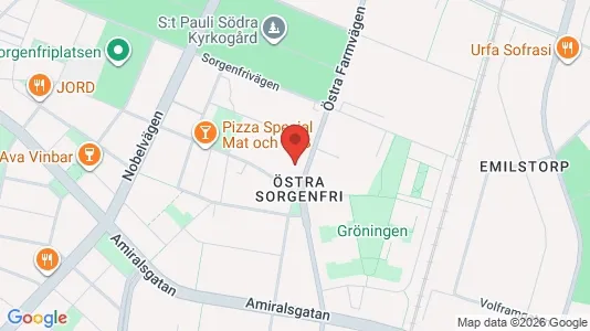 Apartments for rent i Malmö City - kort over placeringen