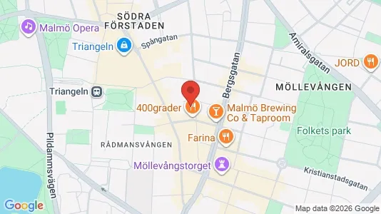Apartments for rent i Malmö City - kort over placeringen
