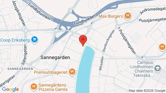 Apartments for rent i Lundby - kort over placeringen
