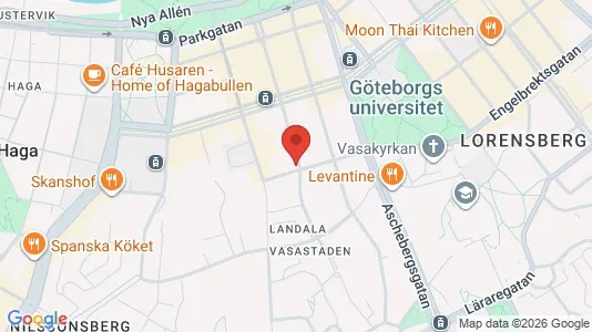 Apartments for rent i Gothenburg City Centre - kort over placeringen
