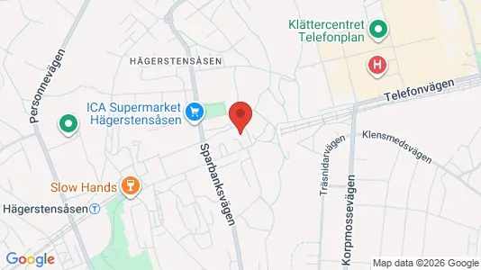Apartments for rent i Stockholm South - kort over placeringen